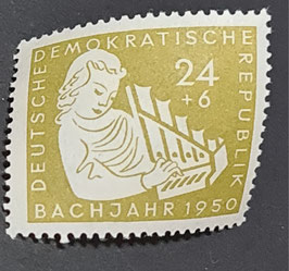 1950 Johann Sebastian Bach 200 Todestag 24 + 6 Pf postfrisch