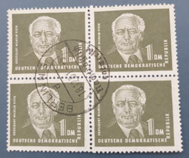 1950 1 Mark der DDR bräunlicholiv