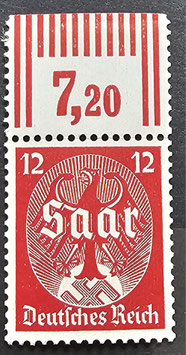 1934 Saarabstimmung 12 Pfg W-OR **