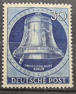 1951 Berliner Friedensglocke Klöppel nach links 30 Pfg **