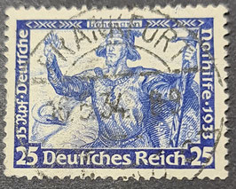 1933 Wagner 25 +15 Pfg Lohengrin blau