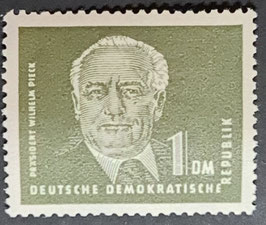 1952 Freimarken Pieck 1 DM postfrisch