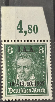 1927 Tagung des internationalen Arbeitsamts Aufdruckausgabe I.A.A. P OR **