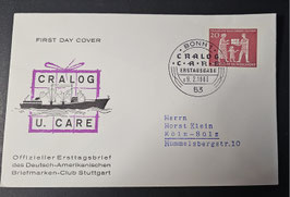 1963 CRALOG Ausgabe Schmuck FDC