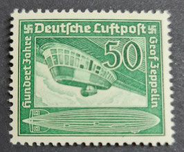 1938 Flugpost 25 Pfg grün postfrisch