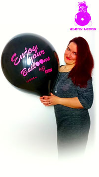 CATTEX 16" Enjoy your balloons