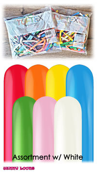 TUFTEX 260er Modellierballons (50er Pack)