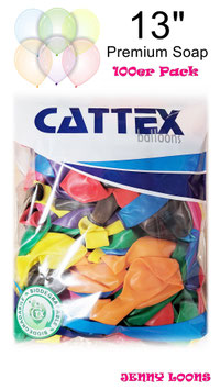 CATTEX 13" Premium Soap Crystal Mix (100er)