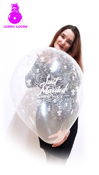 QUALATEX 16" Just Married
