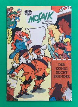 Original Mosaik Digedags Nr. 55 Der König sucht Erfinder Juni 1961 Erfinder-Serie