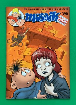 Mosaik Abrafaxe Nr. 390 Juni 2008 Variant Variantcover ohne DVD Comicsalon Erlangen mit Signatur Jens Fischer