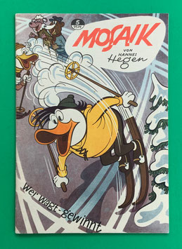Original Mosaik Digedags Nr. 5 Wer wagt - gewinnt Dezember 1956 Orient-Südsee-Serie