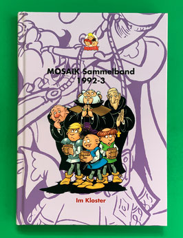 Original Mosaik Abrafaxe Hardcover Sammelband 051 Nr. 1992-3 Im Kloster limitiert mit signierter Grafik - verlagsseitig ausverkauft
