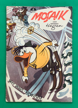 Original Mosaik der Digedags Nr. 5 Wer wagt - gewinnt Dezember 1956 Orient-Südsee-Serie