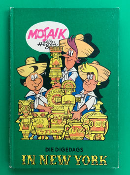 Mosaikbuch Digedags Amerika-Serie Band 10 Die Digedags in New York 1. Auflage 1978 Nr. 206-211