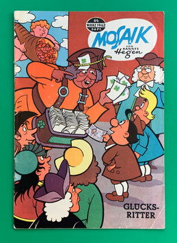 Original Mosaik Digedags Exportheft Nr. 64 Glücksritter März 1962 Erfinder-Serie Denis-Papin-Kapitel
