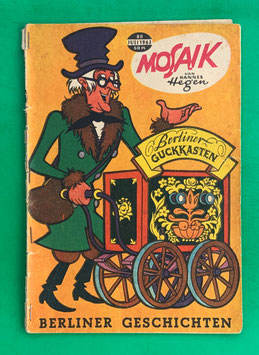 Original Mosaik der Digedags Nr. 80 Berliner Geschichten Juli 1963 Erfinder-Serie