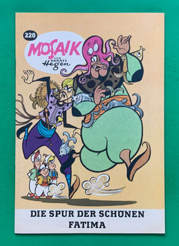 Original Mosaik Digedags Nr. 220 Die Spur der schönen Fatima März 1975 Orient-Serie
