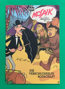 Original Mosaik Digedags Nr. 72 Die verschlüsselte Botschaft November 1962 Weltraum-Serie