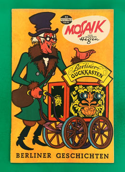 Original Mosaik der Digedags Nr. 80 Berliner Geschichten Juli 1963 Erfinder-Serie