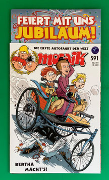 Mosaik Abrafaxe Nr. 591 März 2025 Variant Variantheft Kioskausgabe mit Beilage