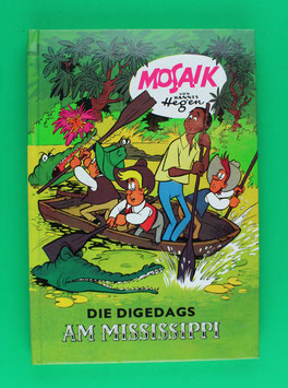 Mosaikbuch Digedags Amerika-Serie Band 2 Die Digedags am Mississippi Nr. 158-163 7. Aufl. 1990