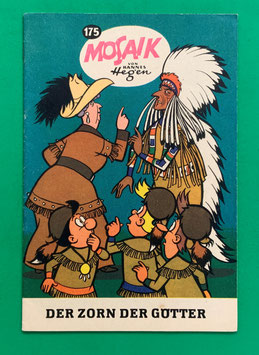 Original Mosaik der Digedags Nr. 175 Der Zorn der Götter Juni 1971 Amerika-Serie