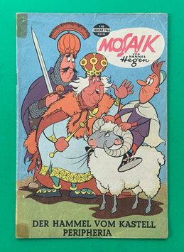 Original Mosaik der Digedags Nr. 110 Der Hammel vom Kastell Peripheria Januar 1966 Runkel-Serie original & vollständig