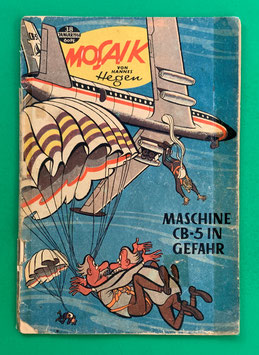 Original Mosaik der Digedags Nr. 38 Maschine CB-5 in Gefahr Januar 1960 Weltraum-Serie