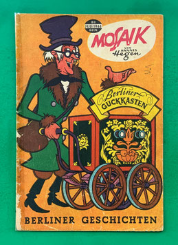 Original Mosaik der Digedags Nr. 80 Berliner Geschichten Juli 1963 Erfinder-Serie