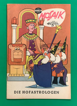 Original Mosaik der Digedags Nr. 116 Die Hofastrologen Juli 1966 Runkel-Serie