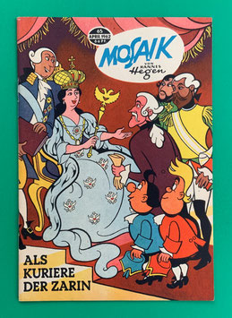 Original Mosaik Digedags Nr. 65 Als Kuriere der Zarin April 1962 Erfinder-Serie