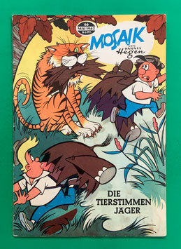 Original Mosaik Digedags Exportheft Nr. 66 Die Tierstimmenjäger Mai 1962 Weltraum-Serie Evolutions-Kapitel