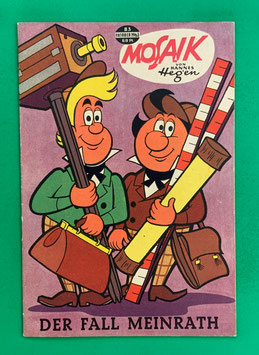 Original Mosaik Digedags Nr. 83 Der Fall Meinrath Oktober 1963 Erfinder-Serie