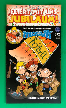 Mosaik Abrafaxe Nr. 592 April 2025 Variant Variantheft Kioskausgabe mit Beilage