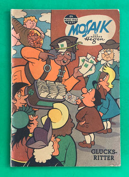 Original Mosaik der Digedags Nr. 64 Glücksritter März 1962 Erfinder-Serie