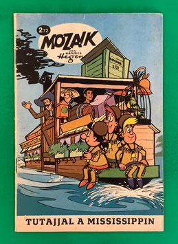 Original Mosaik Digedags Exportheft Ungarn ungarisch Mozaik Nr. 2/72 von 1972 Amerika-Serie