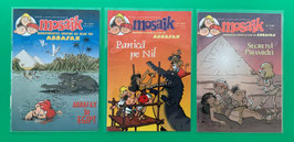 Komplette Abrafaxe-Sammlung Export Rumänien Nr. 1/2005 bis 3/2005 in exzellentem Zustand (Verkauf im Auftrag)
