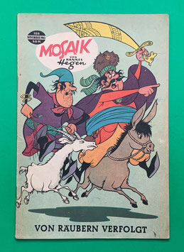 Original Mosaik der Digedags Nr. 108 Von Räubern verfolgt November 1965 Runkel-Serie