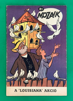 Original Mosaik Digedags Exportheft Ungarn ungarisch Mozaik Nr. 2/71 von 1971 Amerika-Serie