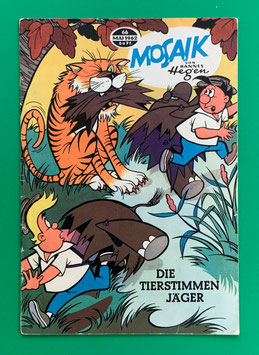 Original Mosaik Digedags Exportheft Nr. 66 Die Tierstimmenjäger Mai 1962 Weltraum-Serie Evolutions-Kapitel