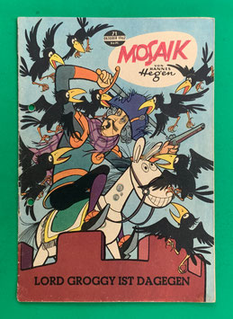 Original Mosaik der Digedags Nr. 71 Lord Groggy ist dagegen Oktober 1962 Erfinder-Serie