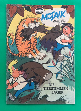 Original Mosaik der Digedags Nr. 66 Die Tierstimmenjäger Mai 1962 Weltraum-Serie