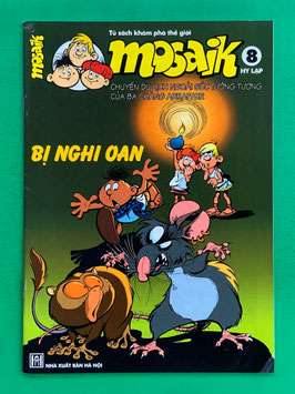 Mosaik Abrafaxe vietnamesische Vietnam Export Nr. 8 "BỊ NGHI OAN" März 2003