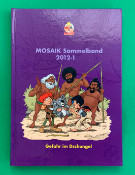 Original Mosaik Abrafaxe Hardcover Sammelband 109 Nr. 2012-1 Gefahr im Dschungel limitiert mit signierter Grafik
