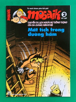 Mosaik Abrafaxe vietnamesische Vietnam Export Nr. 2 "Mất tích trong đường hầm" Januar 2003