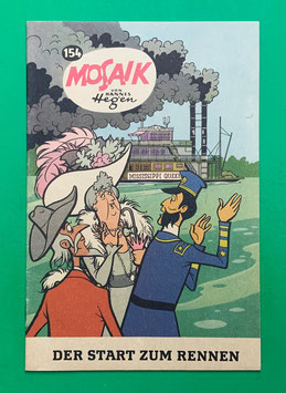 Original Mosaik Digedags Nr. 154 Der Start zum Rennen September 1969 Amerika-Serie