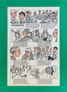 Original Mosaik Digedags Beilage Nr. 29 Der Bummelfritze April 1959 Kioskzustand