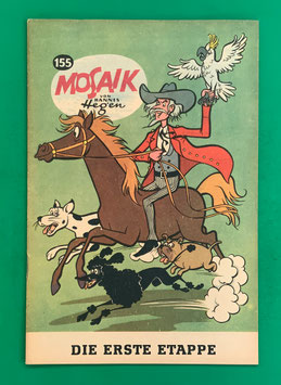 Original Mosaik der Digedags Fehldruck Nummer 155