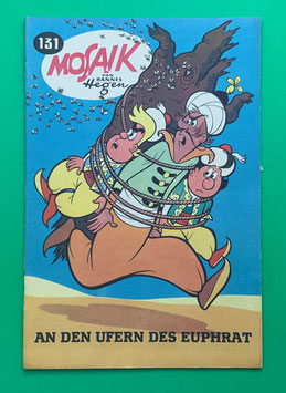 Original Mosaik der Digedags Nr. 131 An den Ufern des Euphrat Oktober 1967 Runkel-Serie